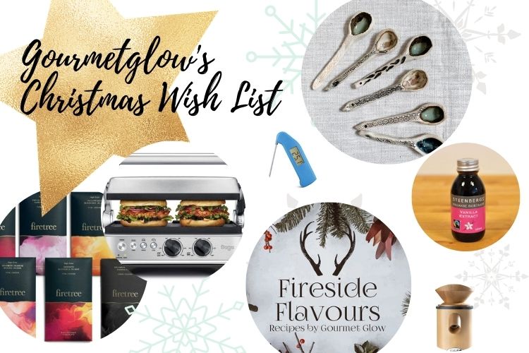 Susie Morrison of Gourmetglow's Foodie Christmas Wish List