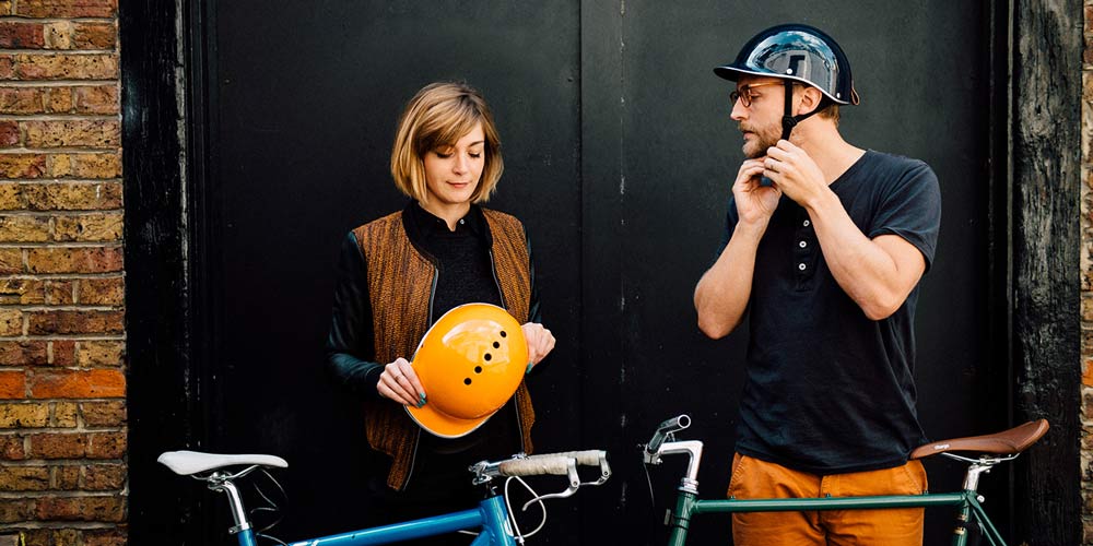 Dashel bike helmets - chic cycle wear