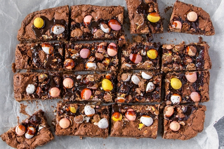 Easter Egg Brownie Recipe