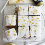 Ginger Cake with Lemon Glaze Icing Recipe