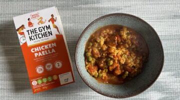 the gym kitchen chicken paella