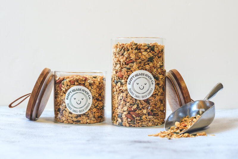 Happy Heads Granola with Jar