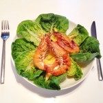 Deliciously simple prawn and mango salad recipe