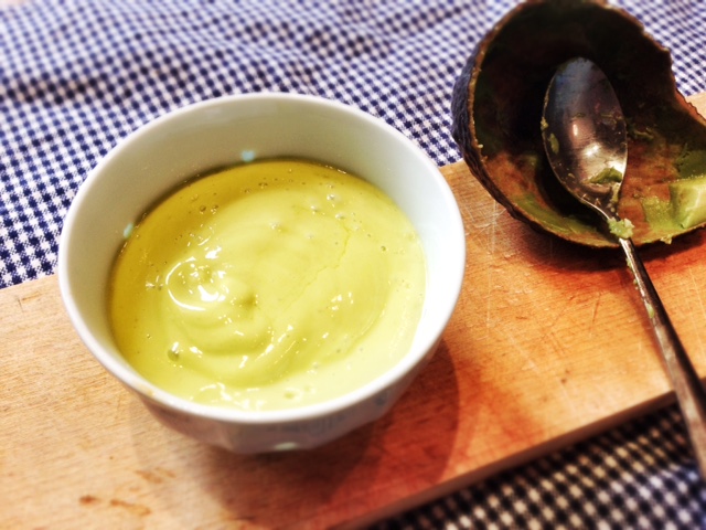 Avocado salad dressing