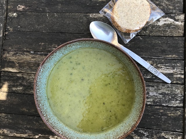 Balance Box leek and potato soup