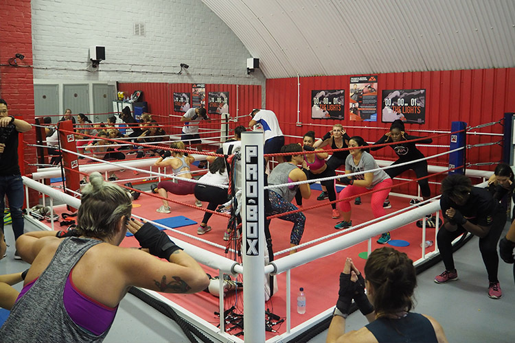 moreno boxing clapham - bloggers launch