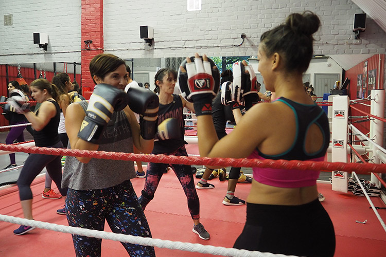 moreno boxing clapham - bloggers launch