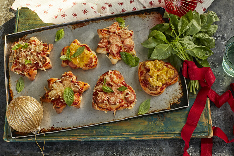 Festive Mini Pizzas Recipe