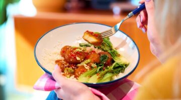 Crispy Orange-Glazed "No Chicken" Nuggets