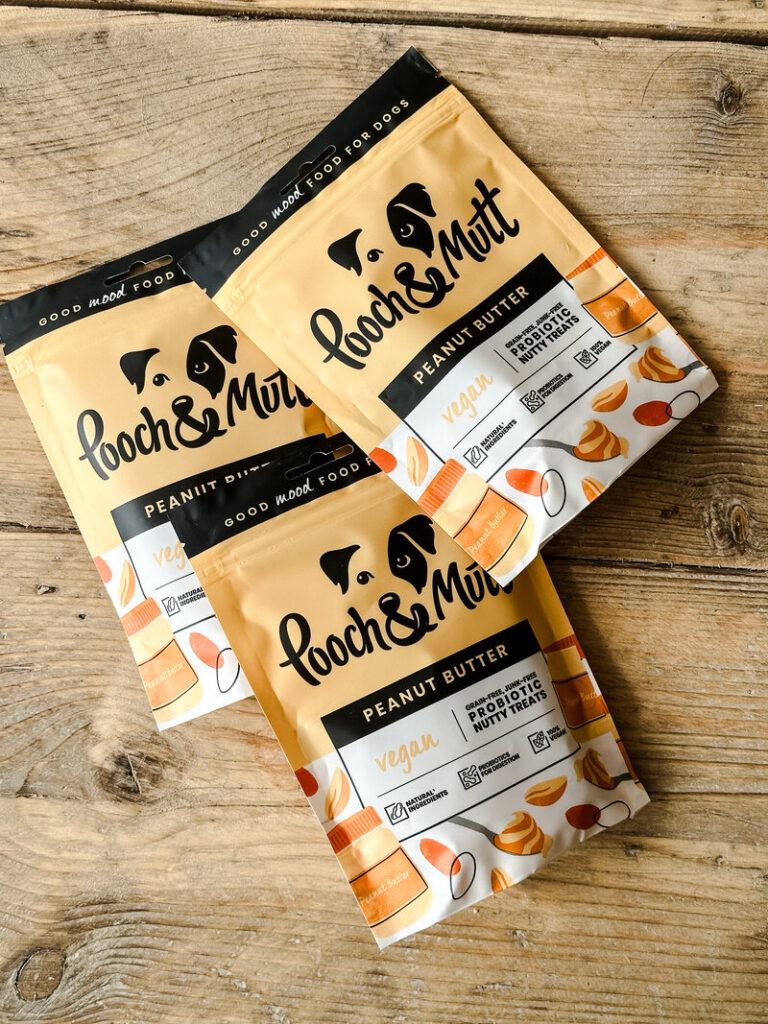 Pooch & Mutt vegan peanut butter treat