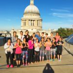 Rooftop yoga