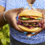 asian slaw burger