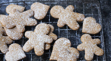 gingerbread snowflake biscuits recipe