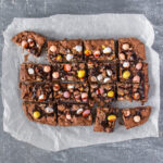 Easter egg brownies