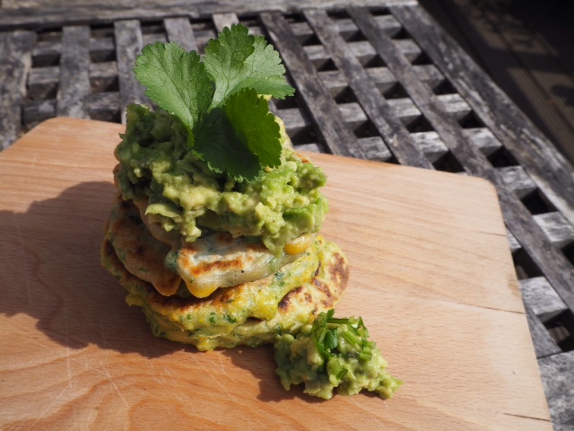 vegan sweetcorn fritters