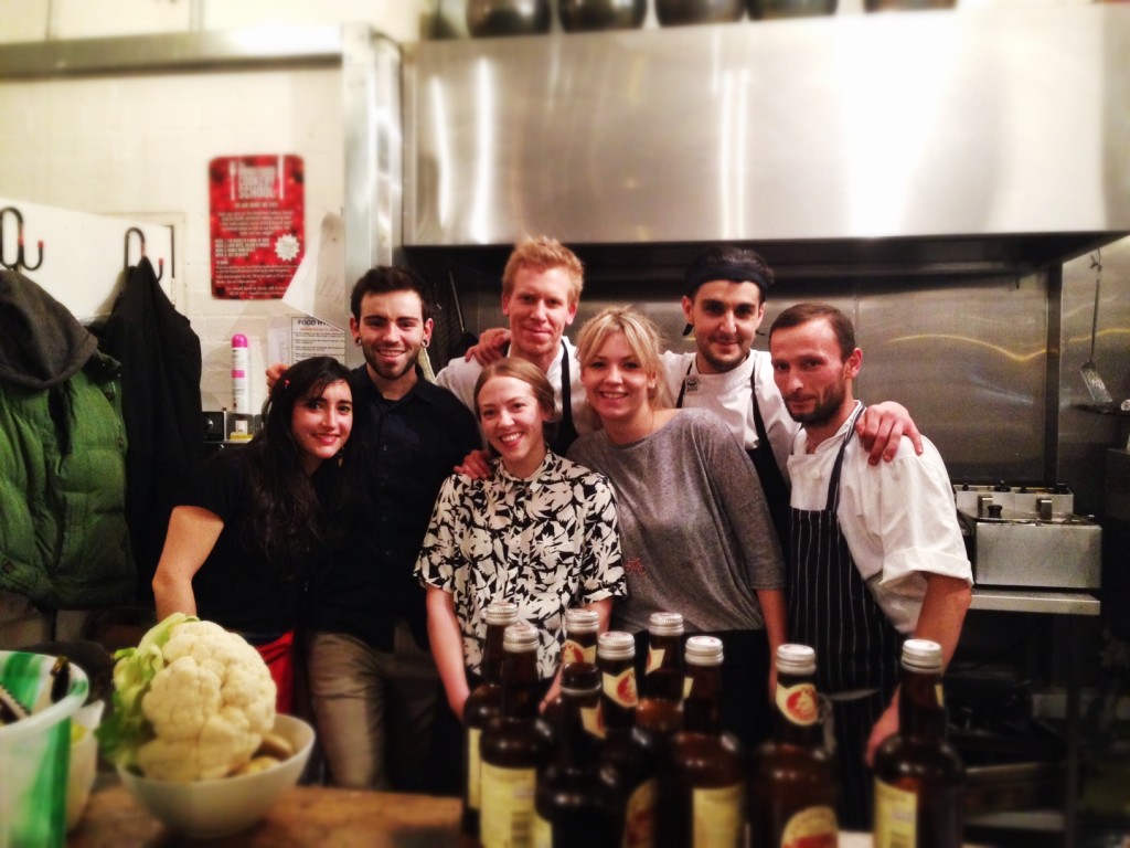 The Dressing Room Salad Pop Up Team