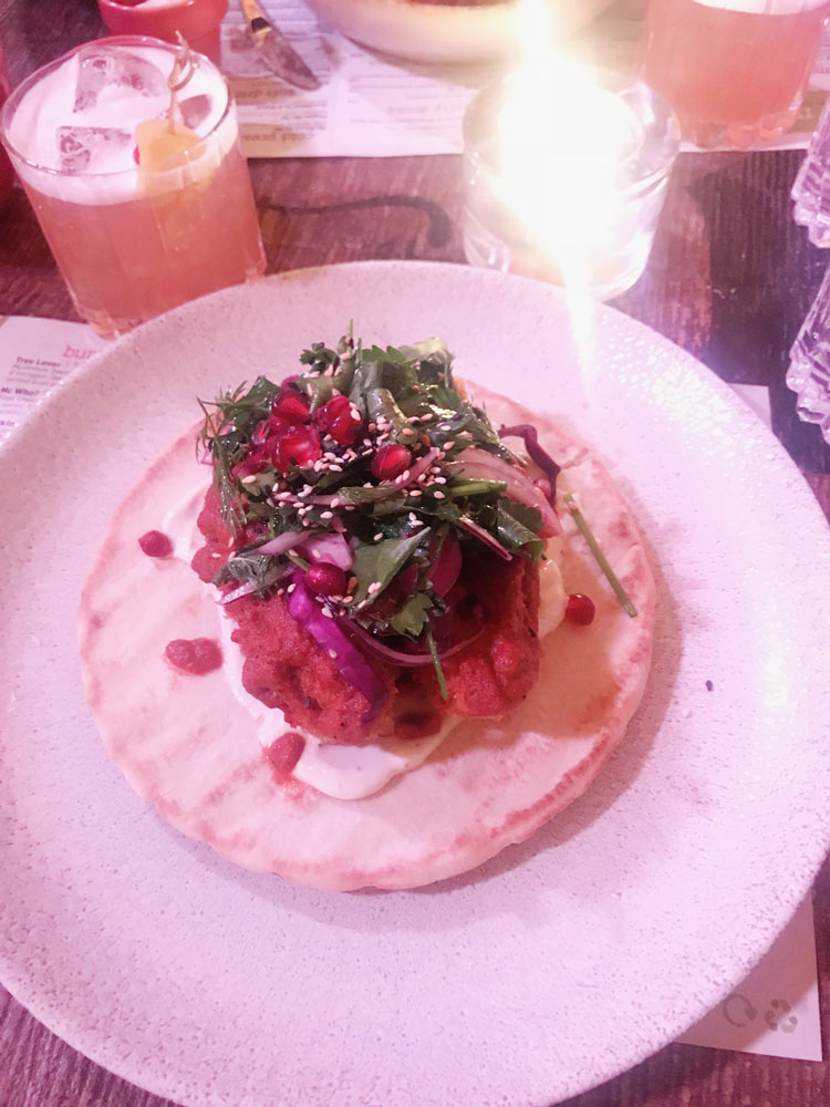 The Meet vegan pop up review in Clapham