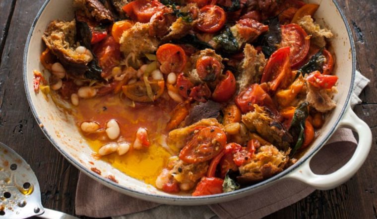 Vegan recipes: Tomato and Coconut Cassoulet 