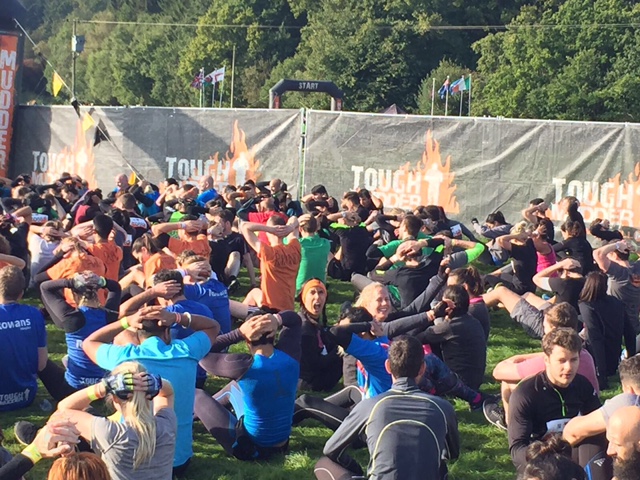 completing tough mudder