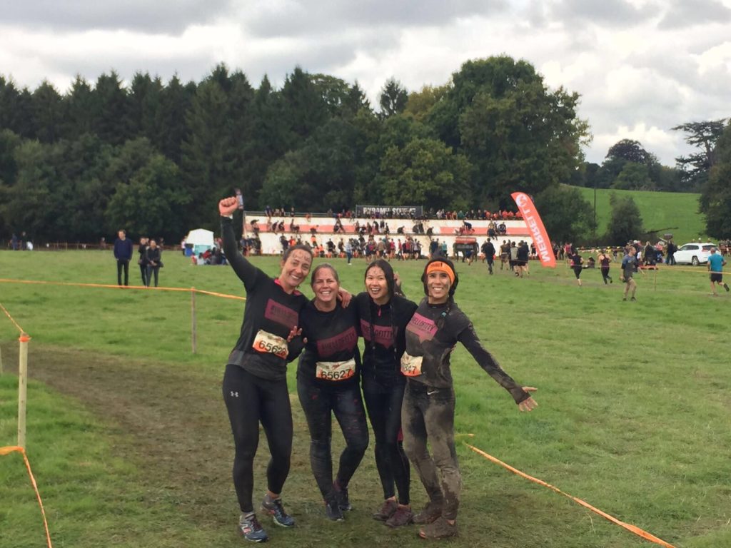 completing tough mudder