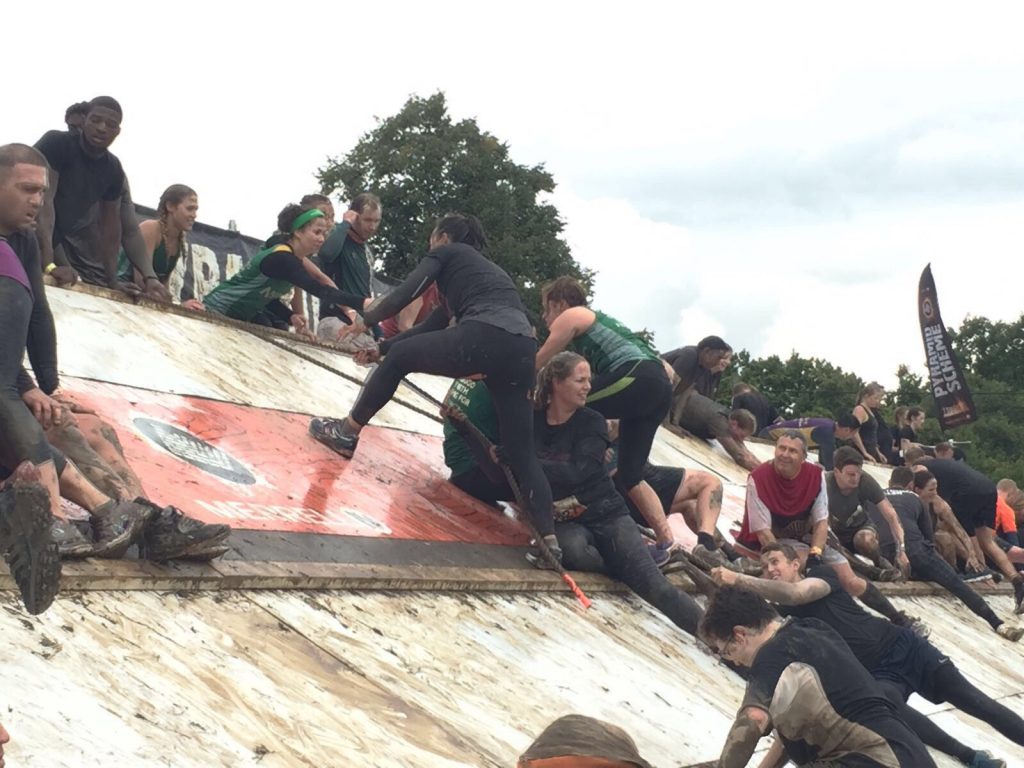 completing tough mudder