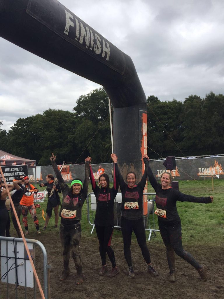 completing tough mudder