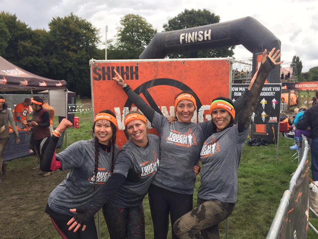 completing tough mudder