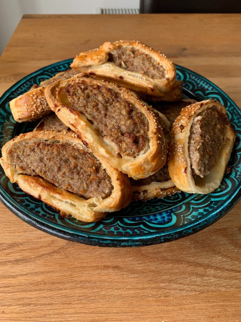 Banh Mi Sausage Rolls