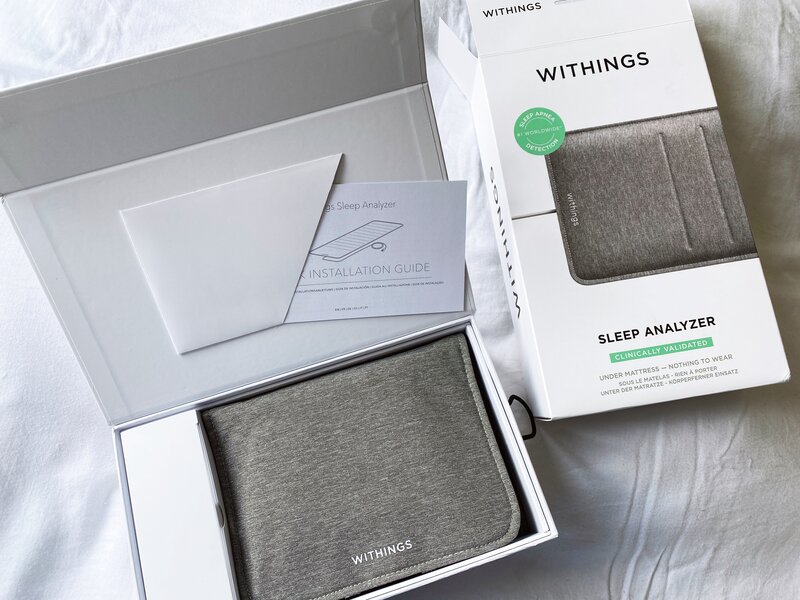 Withings Sleep Analyzer unboxed